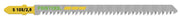 Festool Wood Straight Cut 4-1/8 in. Jigsaw Blade S 105/2.8, 5-Pack 204262