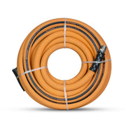 3/4" X 100' Rubber Wash Down Hose 3/4" Male and Female GHT Fittings