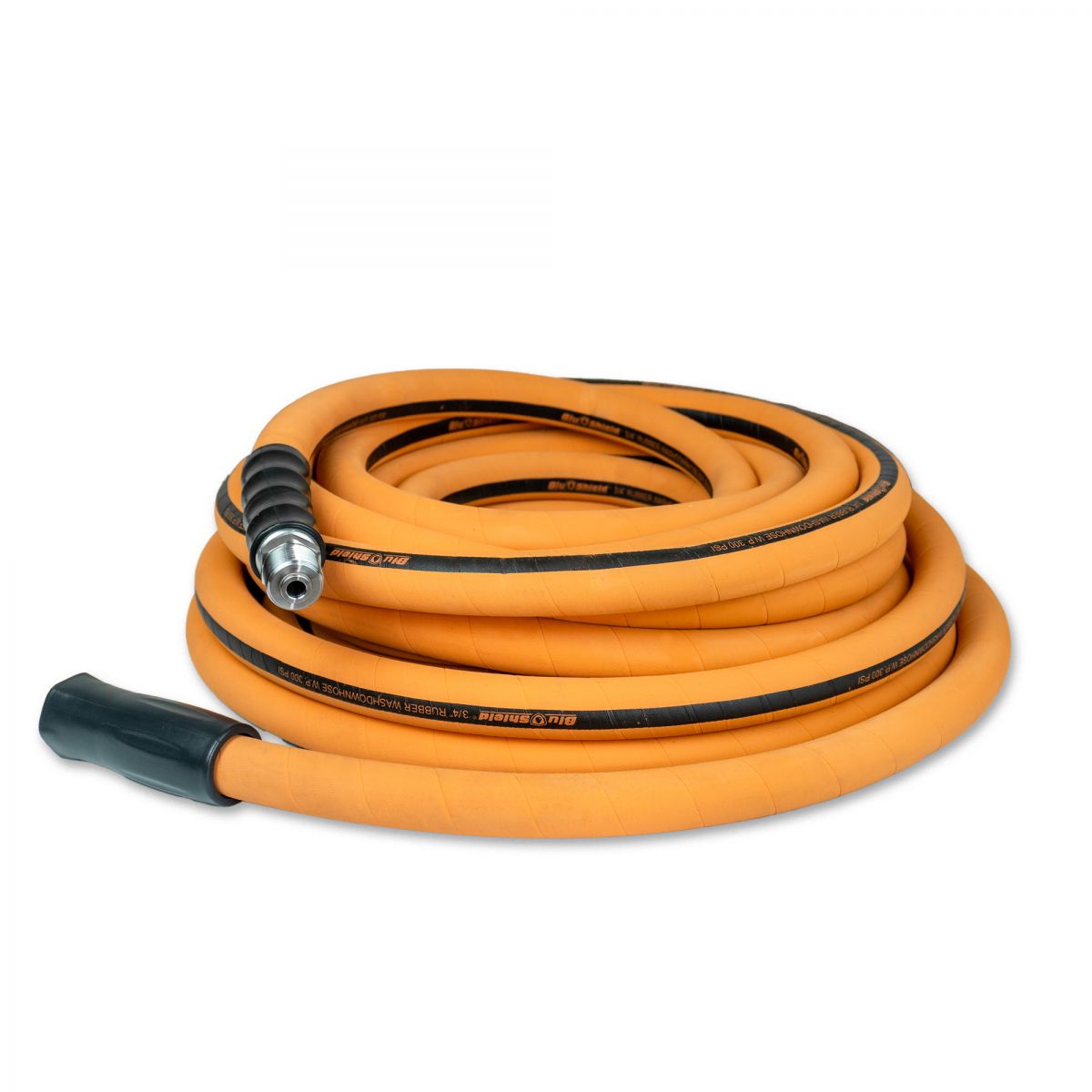 Blubird 3/4" X 50' Rubber Wash Down Hose 3/4" Male and Female GHT Fittings WD3450
