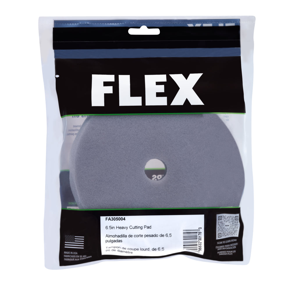 Flex Tools 6-1/2" Grey Heavy Cutting Foam Pad FA305004