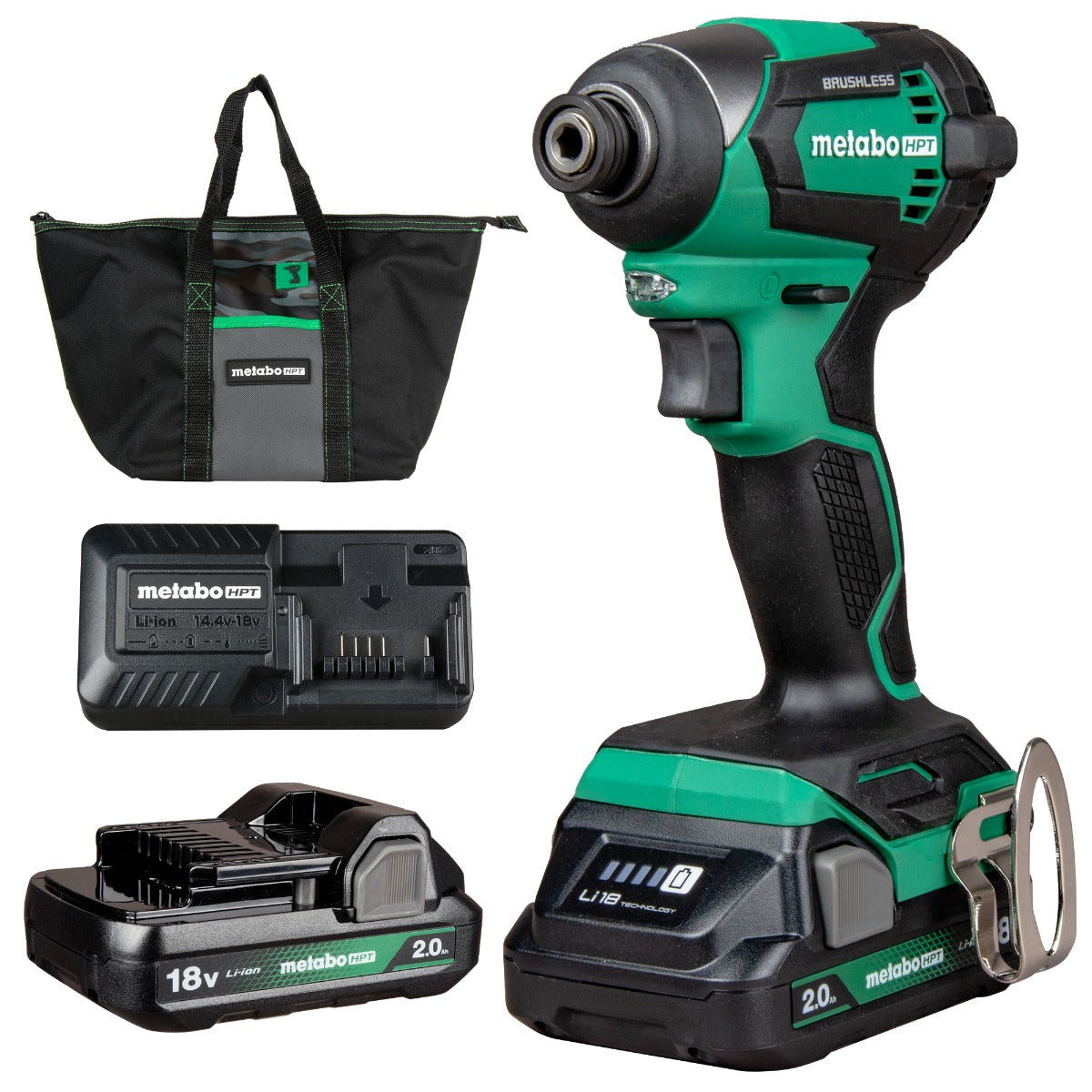Metabo HPT 18V MultiVolt Cordless Brushless Impact Driver