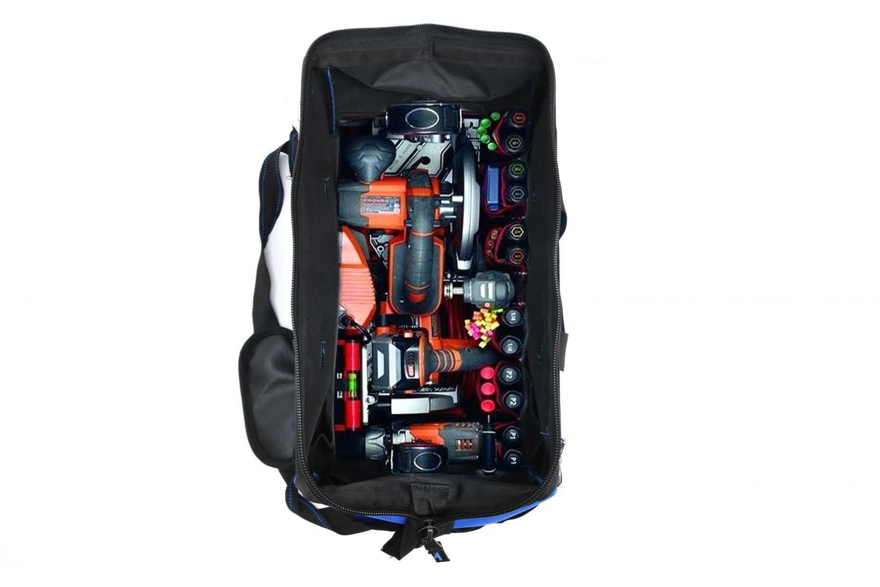 Blubird Large Big Mouth Bag with 31 Pockets BBTB03