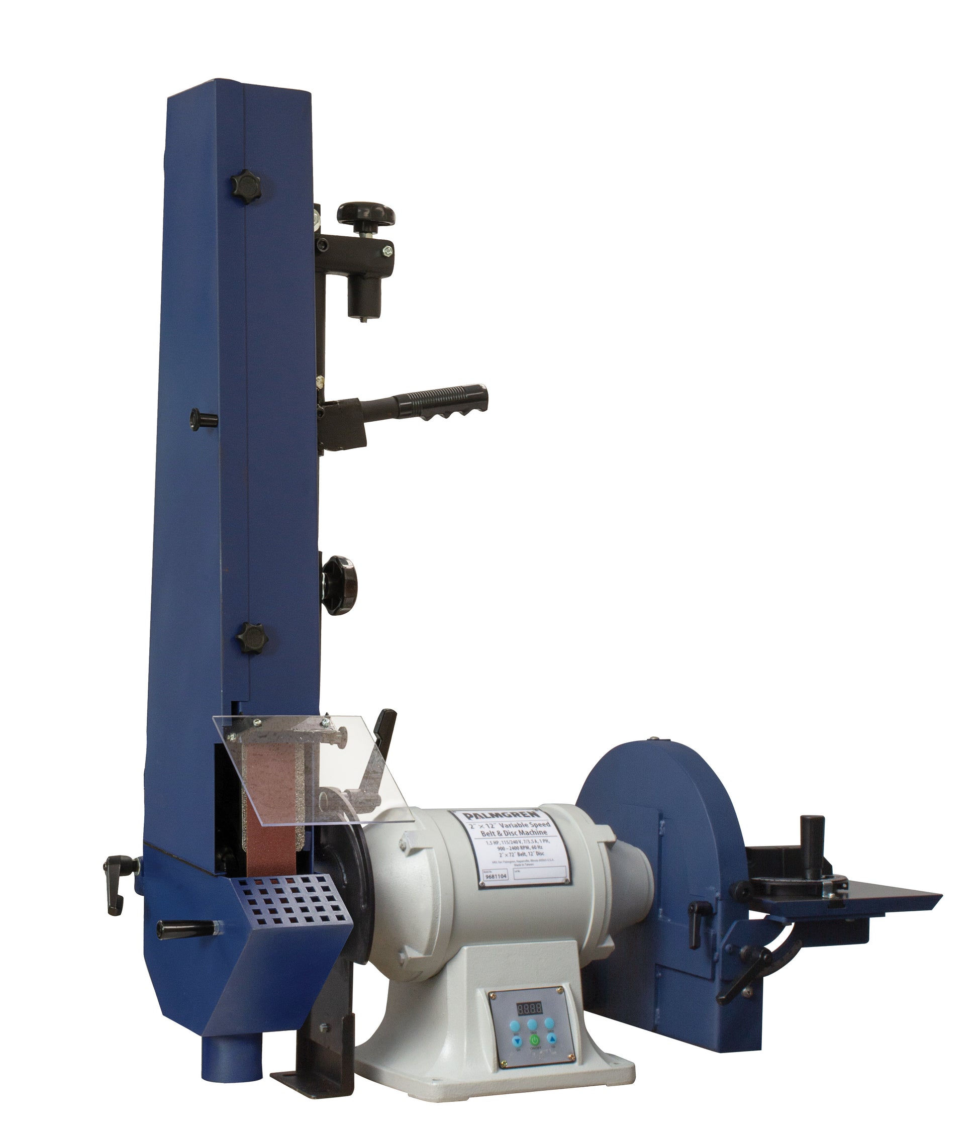 Palmgren 2" x 72" & 12" VS Combination Belt & Disc Machine 9681104