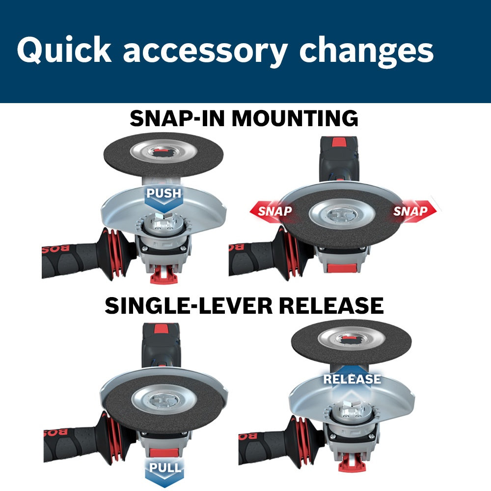 Bosch 5 in. X-LOCK Carbide Multi-Wheel