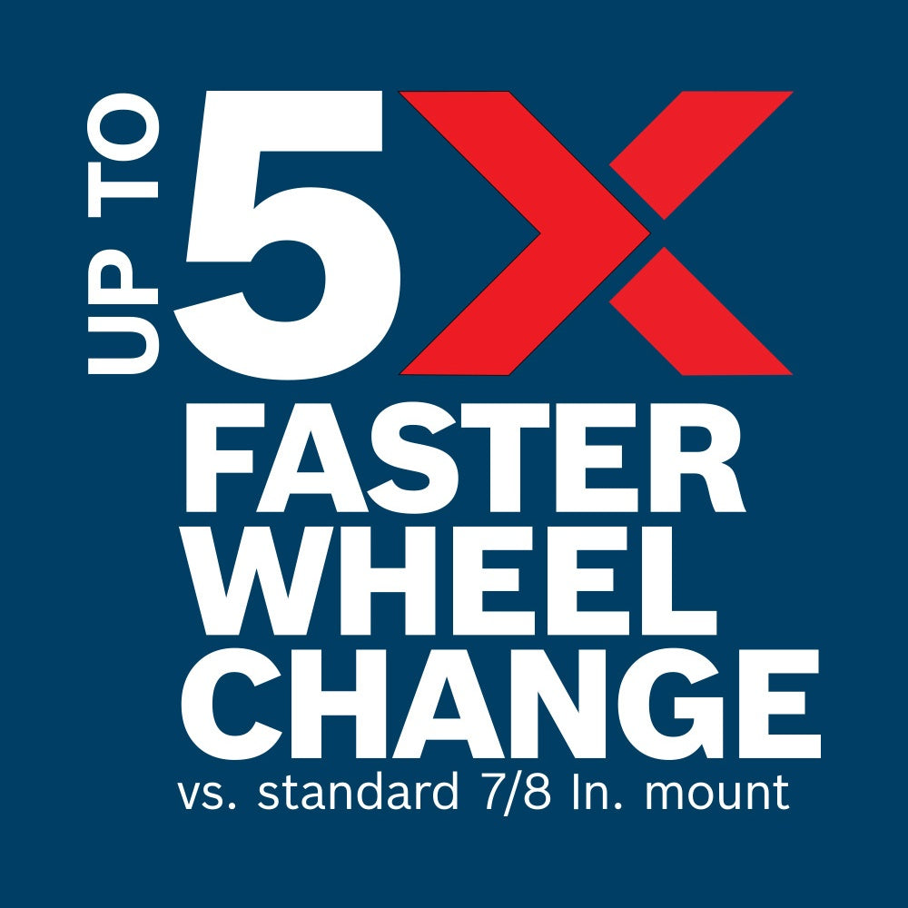 Bosch 5" X-Lock Carbide Multi-Wheel CMWX500