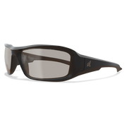 Edge Eyewear Brazeau Safety Glasses, Black Frame, Clear Anti-Reflective Lens XB131AR