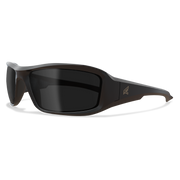 Edge Eyewear Brazeau Safety Glasses, Black Frame, Smoke Vapor Shield Lens XB136VS