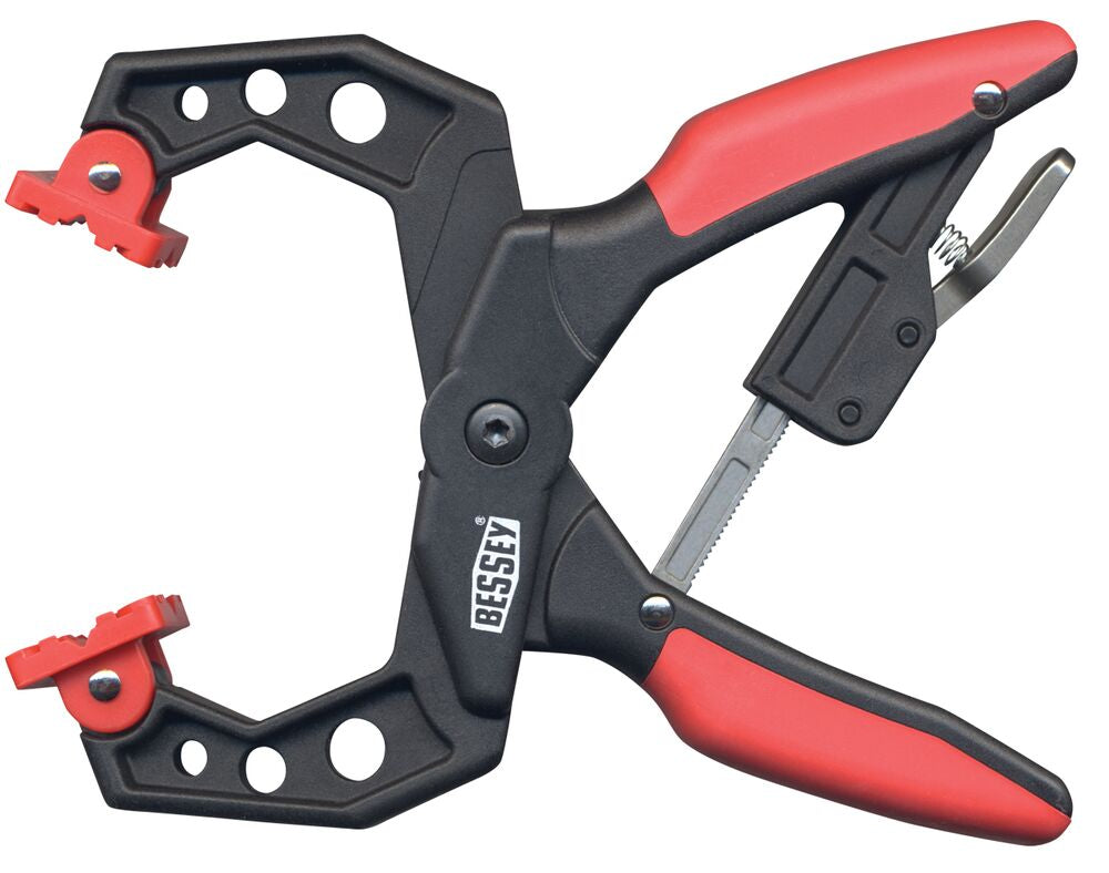 Bessey Tools 4 in. Ratcheting Hand Clamp, 3 in. Throat Depth XCRG4