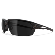 Edge Eyewear Pumori Safety Glasses, Black Frame, Smoke Lens XP416
