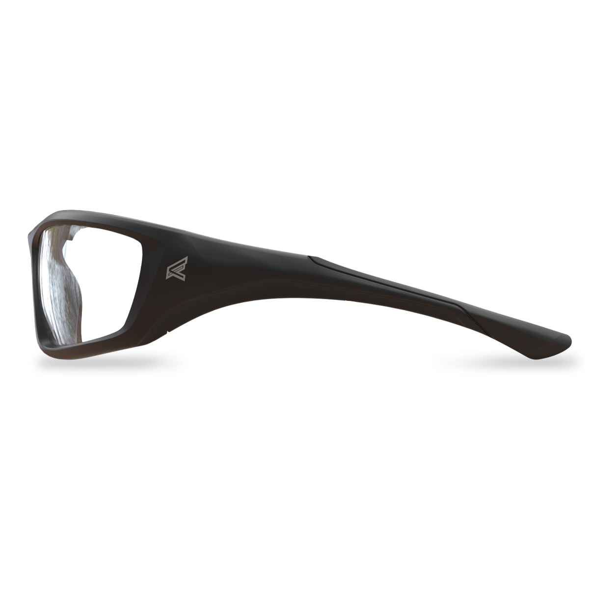 Edge Eyewear Robson Safety Glasses, Black Frame with Gasket, Clear Vapor Shield Lens XR411VSG
