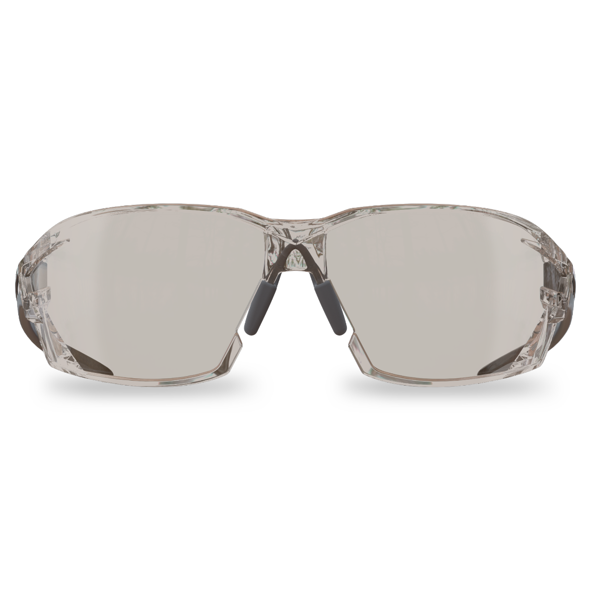 Edge Eyewear Nevosa Safety Glasses, Black Frame, Anti-Reflective Lens XV411AR