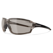Edge Eyewear Nevosa Safety Glasses, Black Frame with Gasket, Clear Anti-Glare Standard Anti-Fog Lens XV411ARAFG