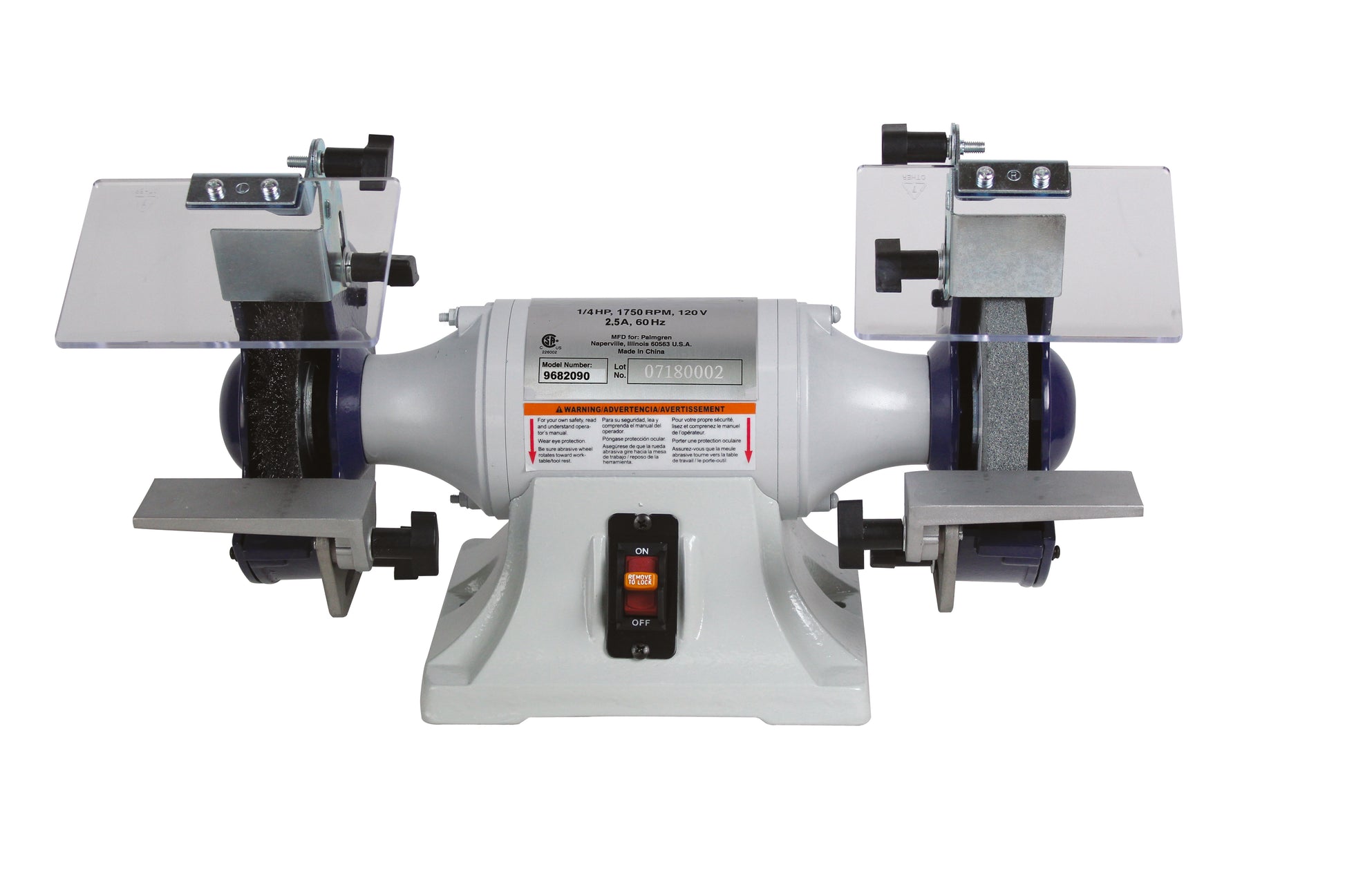 Palmgren 6" Low RPM Bench Grinder 9682090