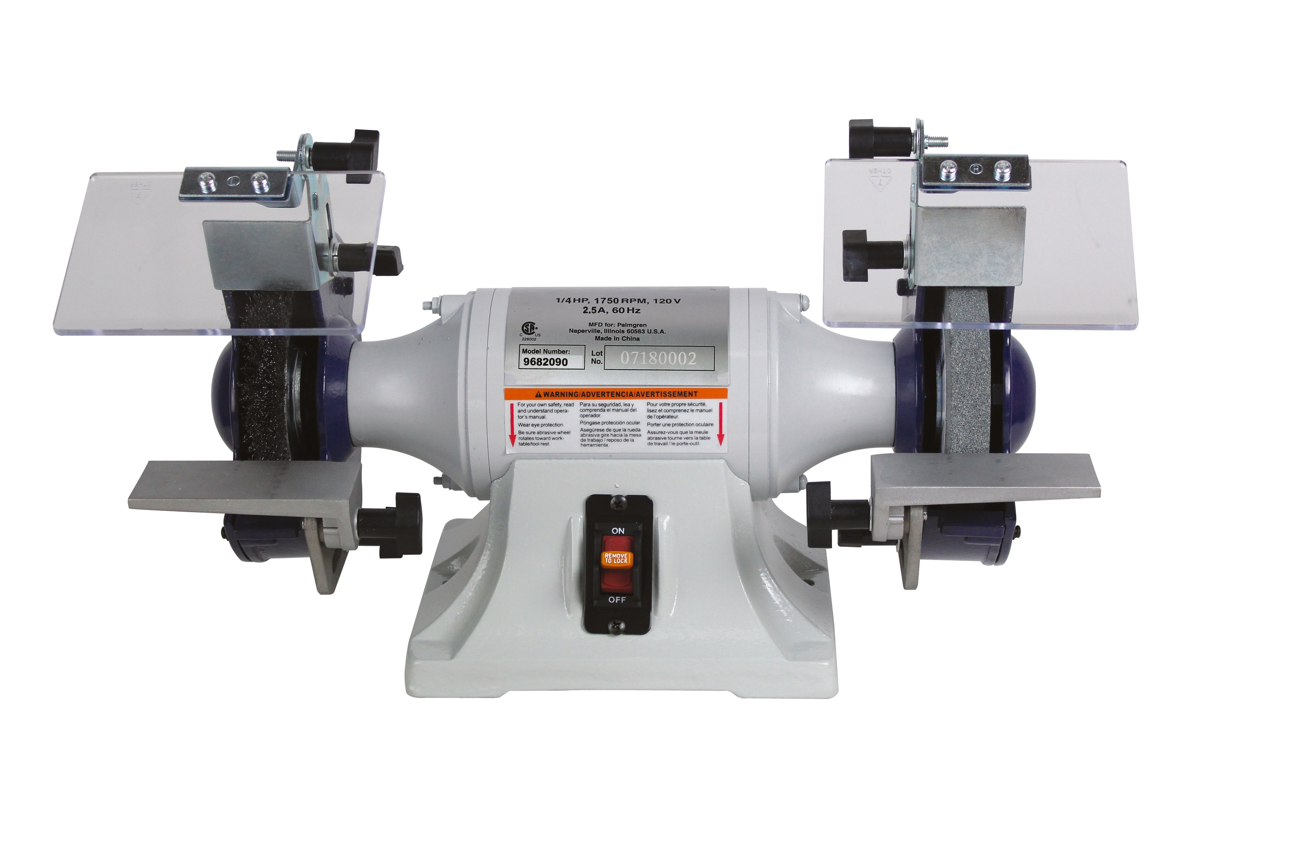 6" Low RPM Bench Grinder
