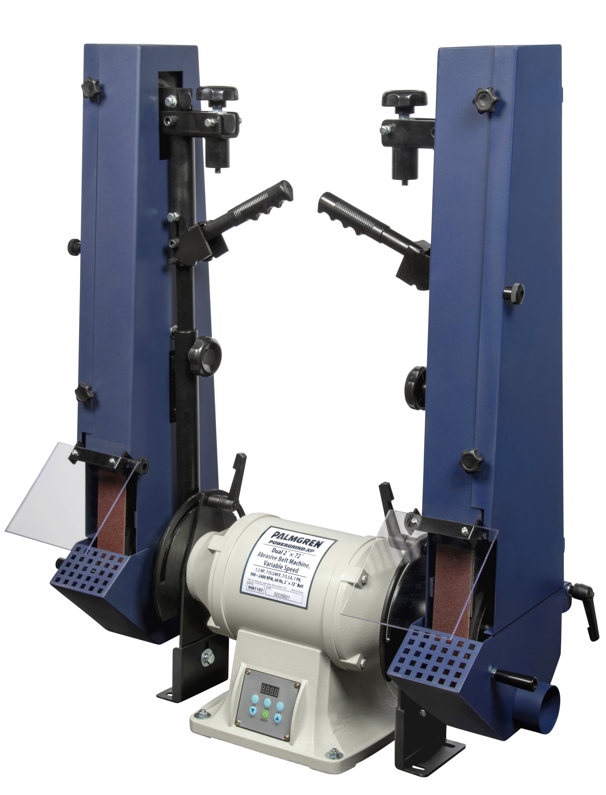 Palmgren 2" x 72" VS Dual Belt Grinder 9681107
