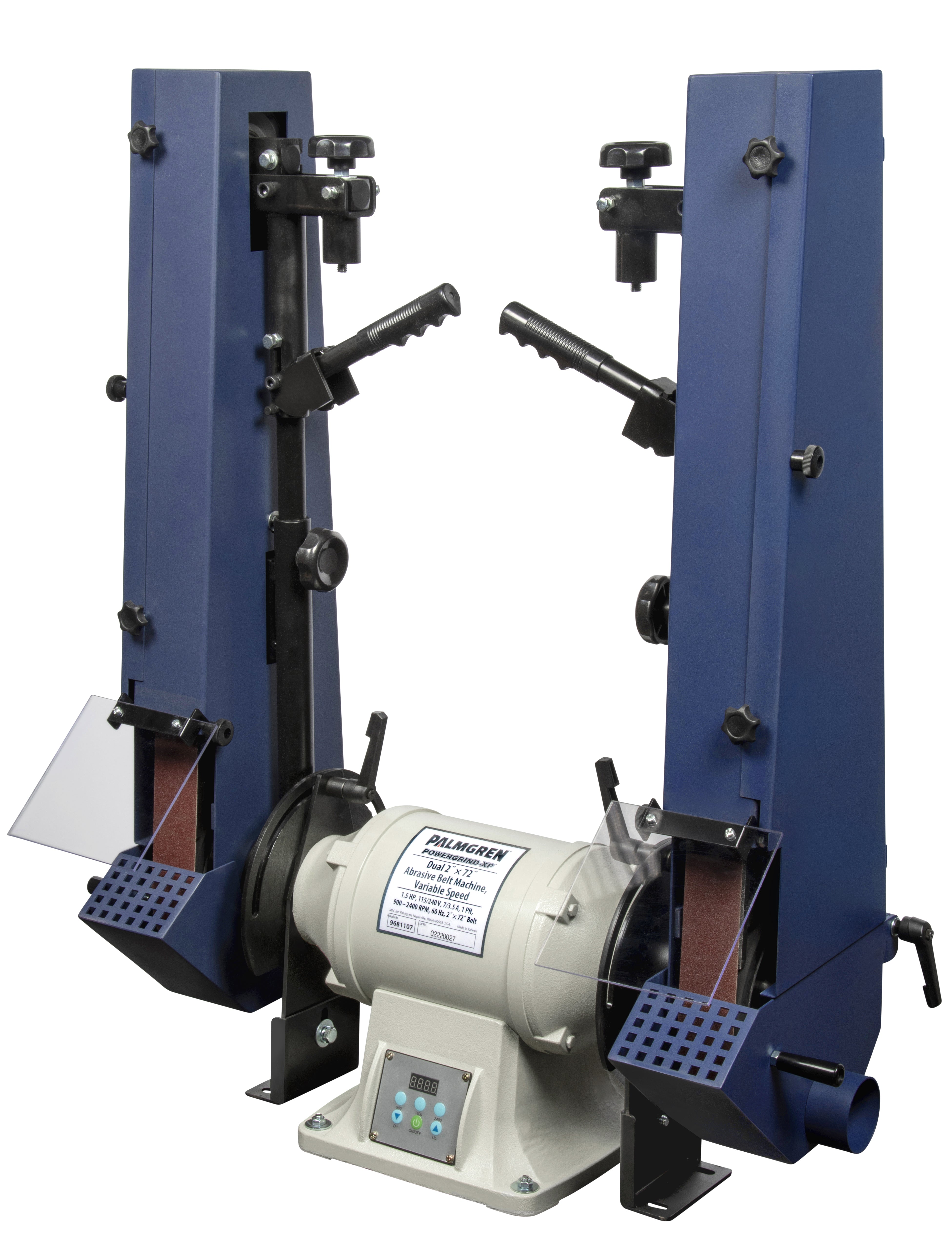 Palmgren 2" x 72" VS Dual Belt Grinder 9681107